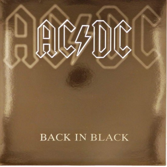 Пластинка AC/DC Back in black